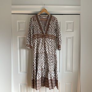 Veronica Beard | 	Alessandra Boho-Floral Dress | Size 6